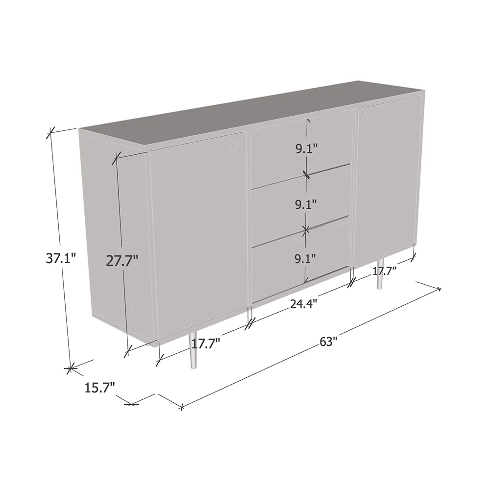 Rose 03 Sideboard - Image 8