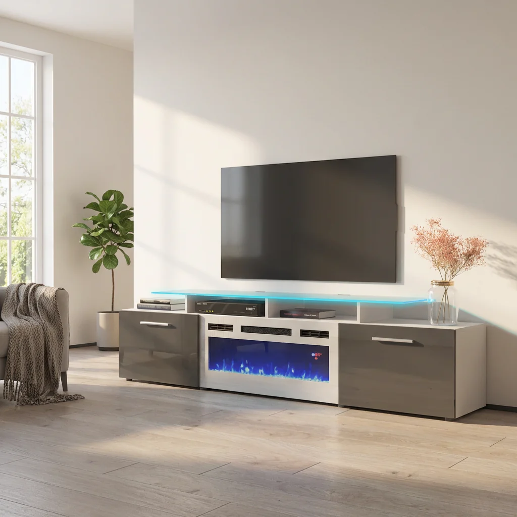 Rova WH-EF Fireplace TV Stand - Image 19