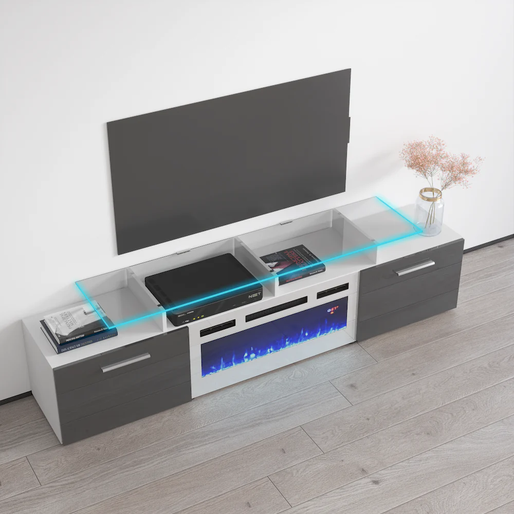 Rova WH-EF Fireplace TV Stand - Image 22