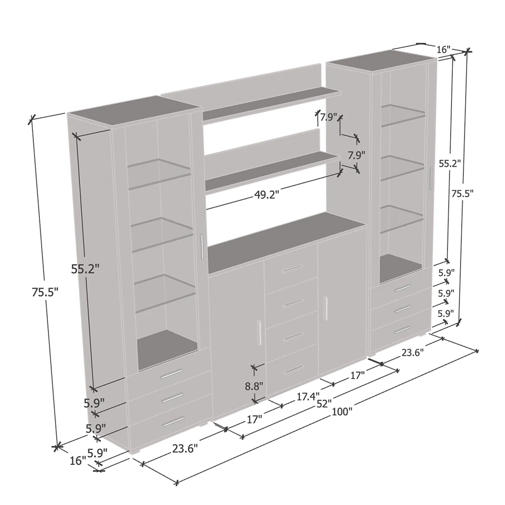 Soho 3 Entertainment Center - Image 10