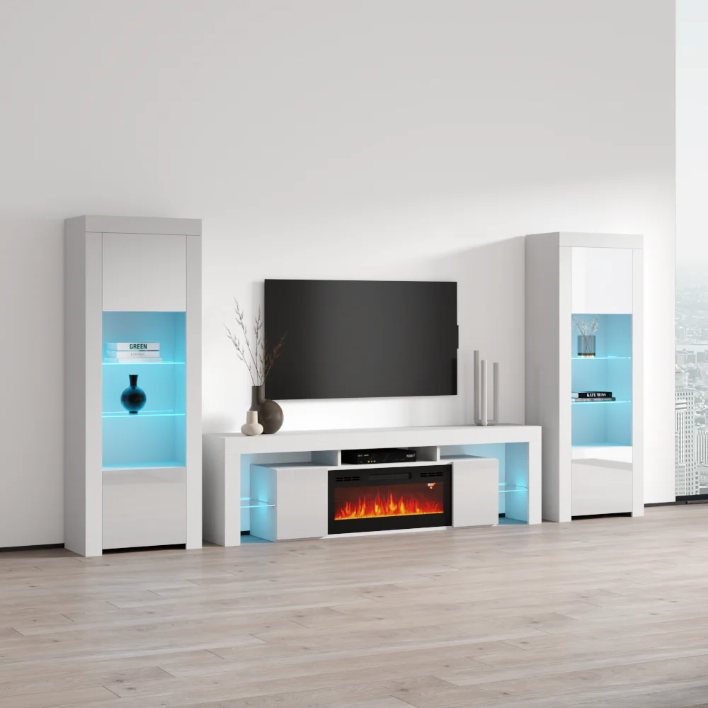 Soleo BL-EF BK-BK Entertainment Center - Image 8