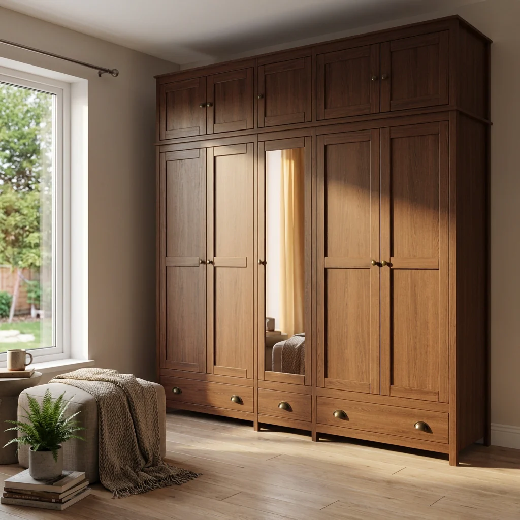 Topazio 10D3S Solid Wood Wardrobe - Image 24