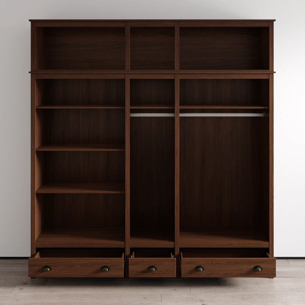 Topazio 10D3S Solid Wood Wardrobe - Image 26