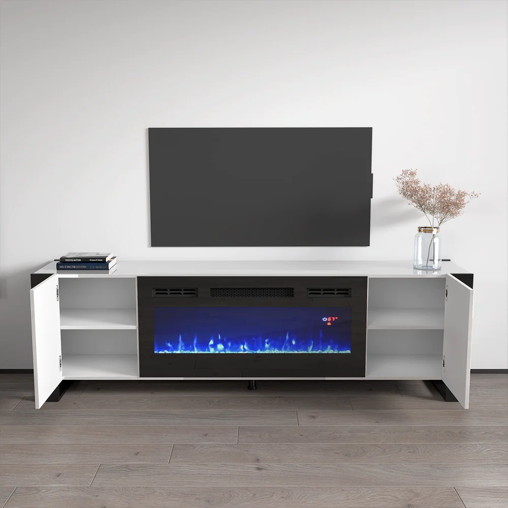 Woody BL-EF Fireplace TV Stand - Image 15