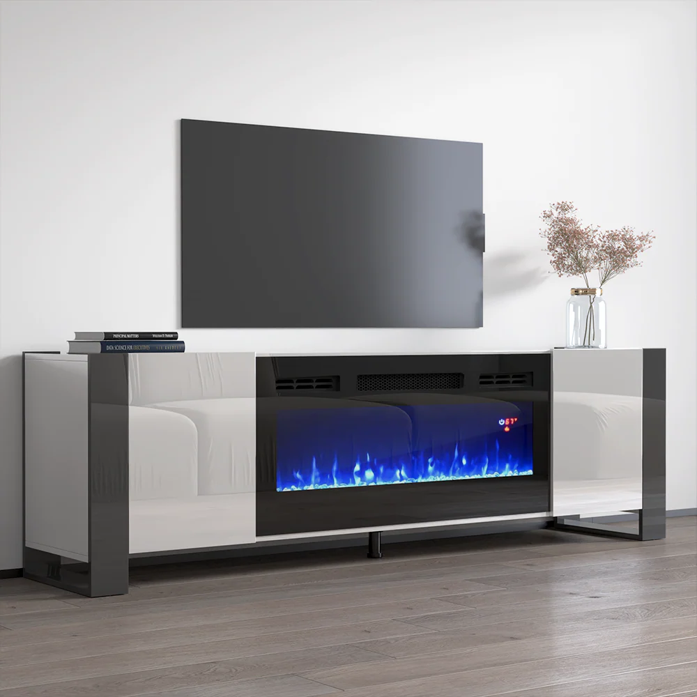 Woody BL-EF Fireplace TV Stand - Image 20