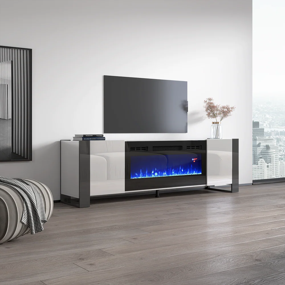 Woody BL-EF Fireplace TV Stand - Image 21