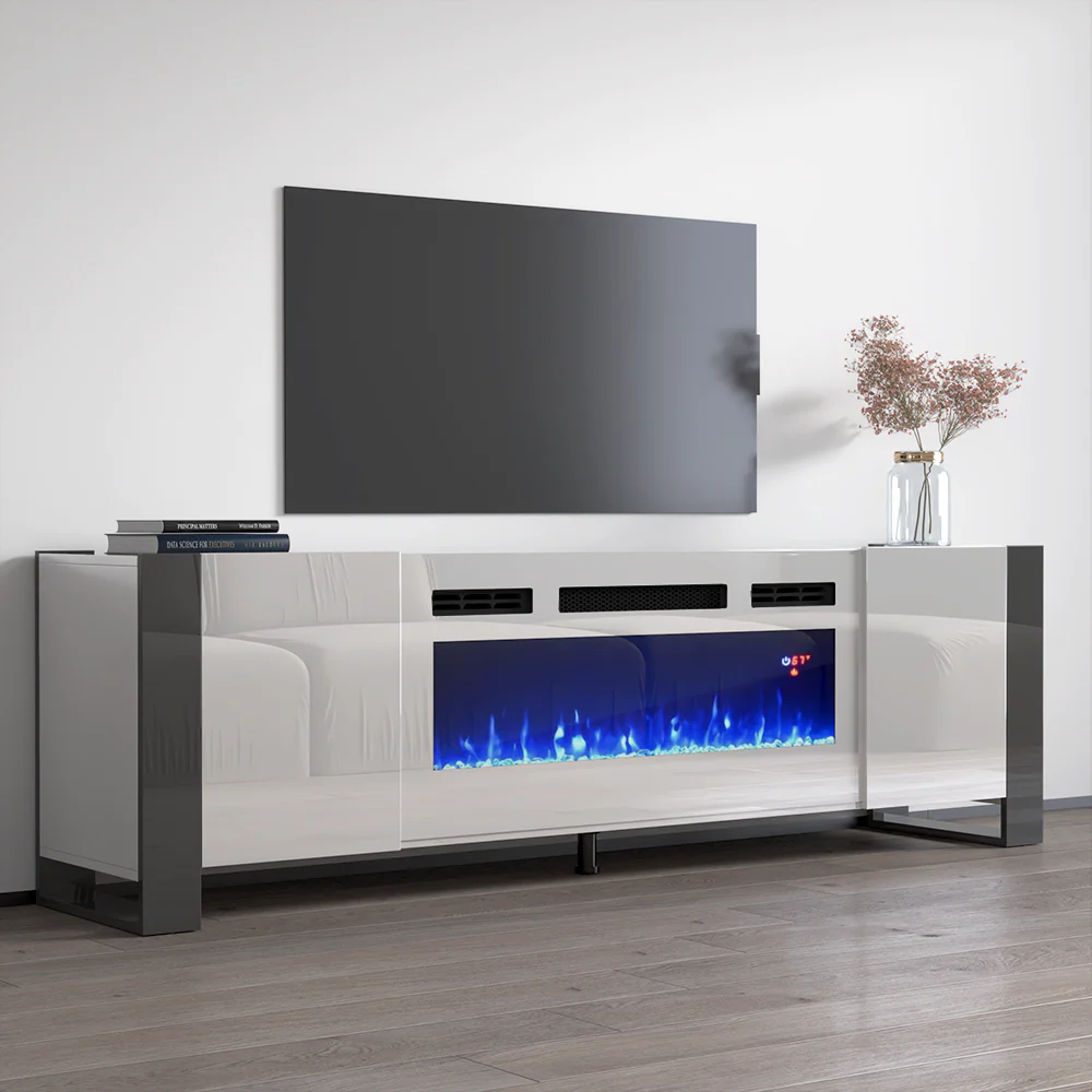 Woody WH-EF Fireplace TV Stand - Image 13