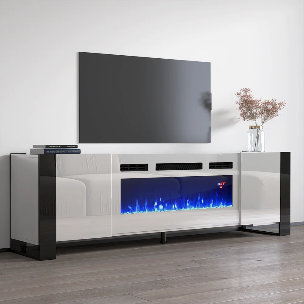Woody WH-EF Fireplace TV Stand - Image 3