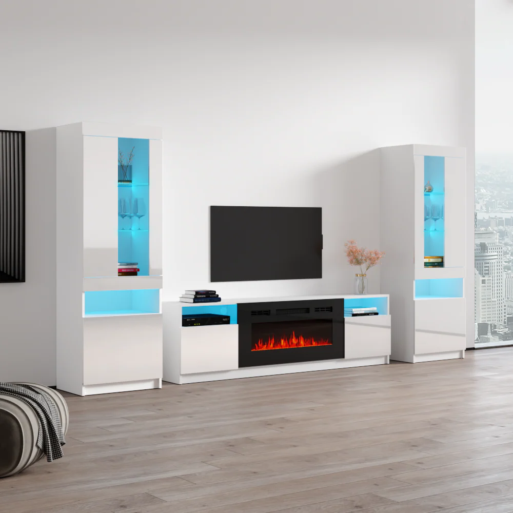 York 02 Fireplace Entertainment Center - Image 12