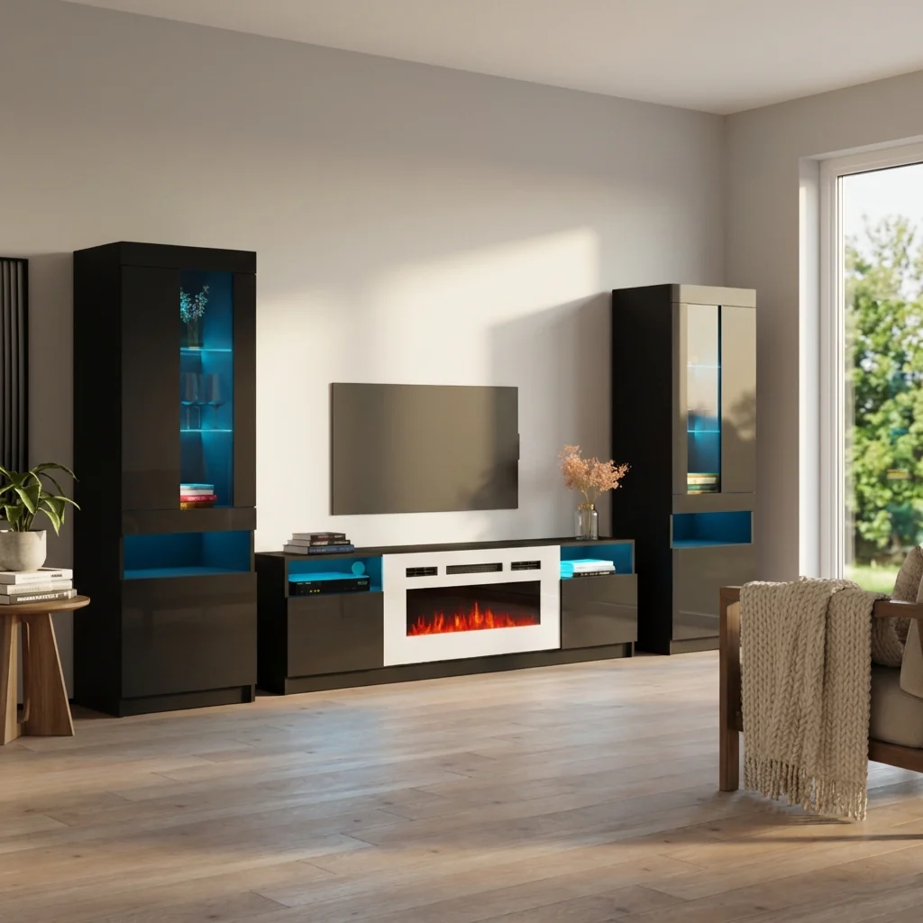 York WH02 Fireplace Entertainment Center - Image 10