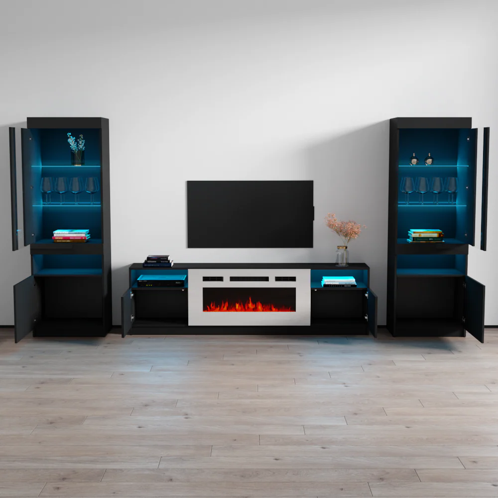 York WH02 Fireplace Entertainment Center - Image 13