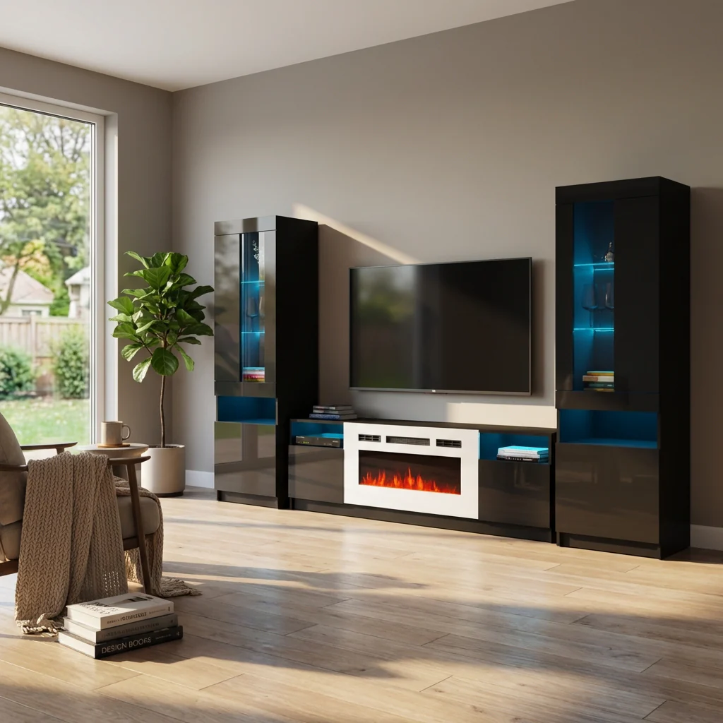 York WH02 Fireplace Entertainment Center - Image 15