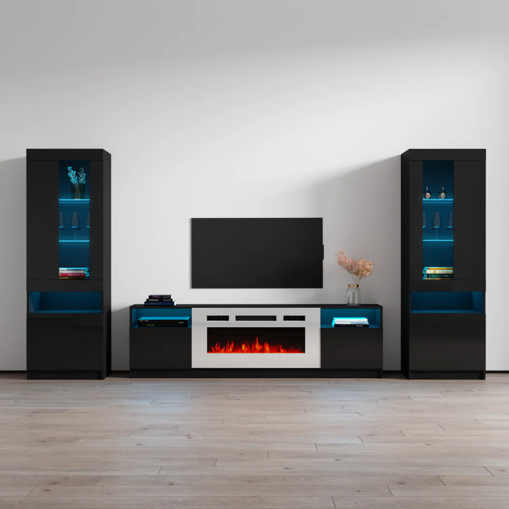 York WH02 Fireplace Entertainment Center - Image 9