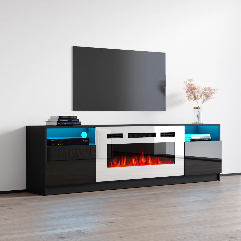 York WH02 Fireplace TV Stand - Image 11