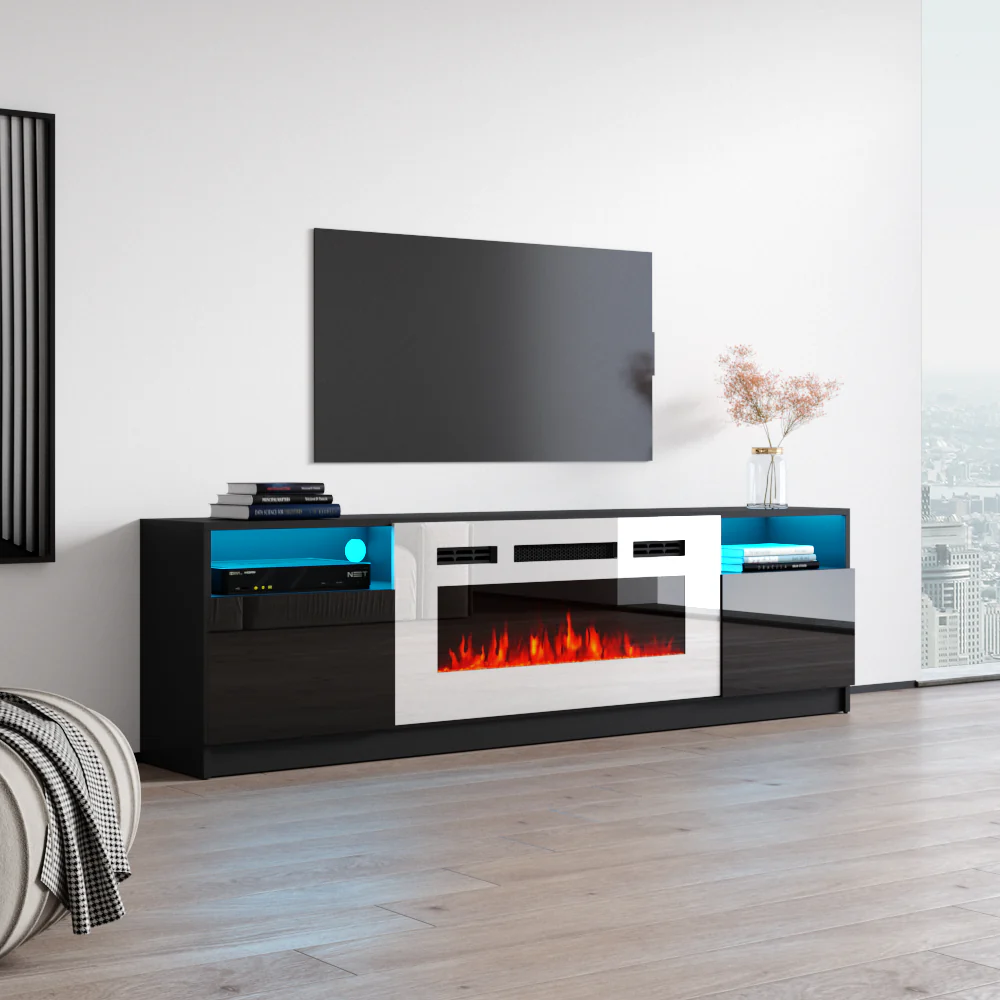 York WH02 Fireplace TV Stand - Image 12