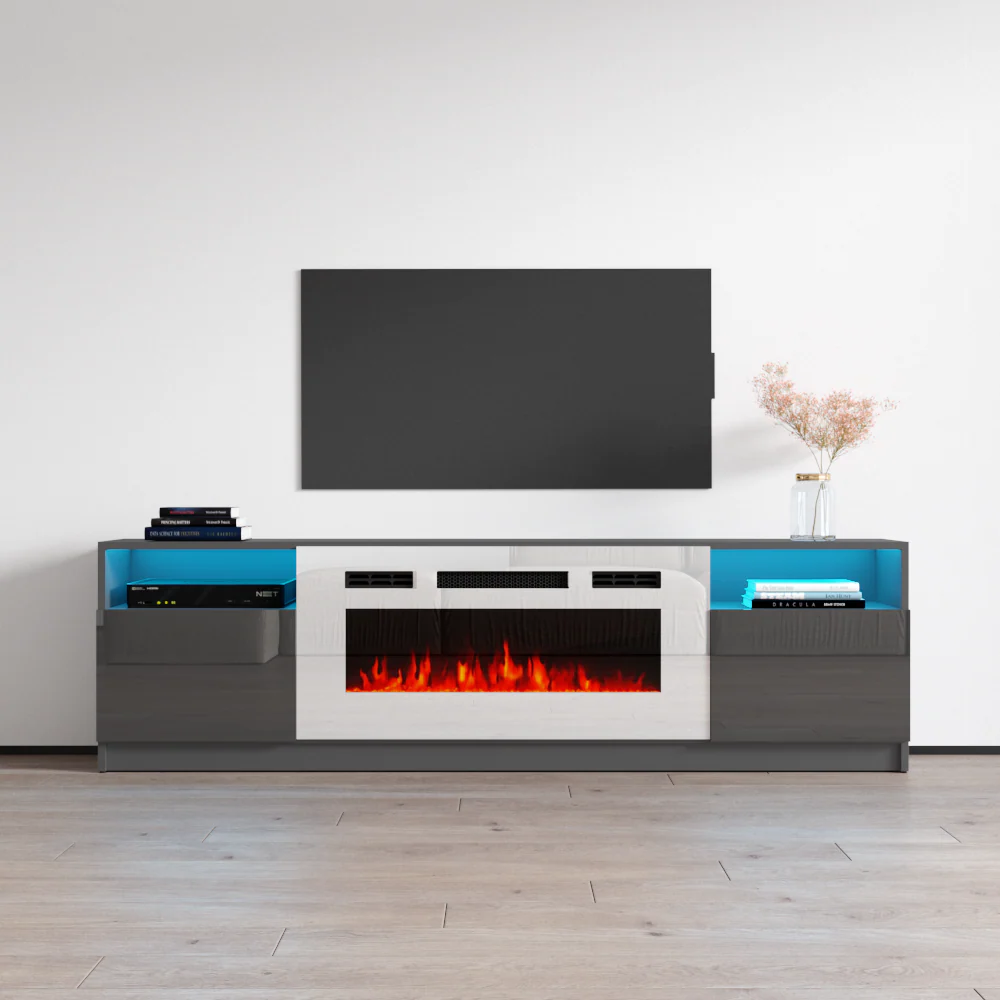 York WH02 Fireplace TV Stand - Image 18